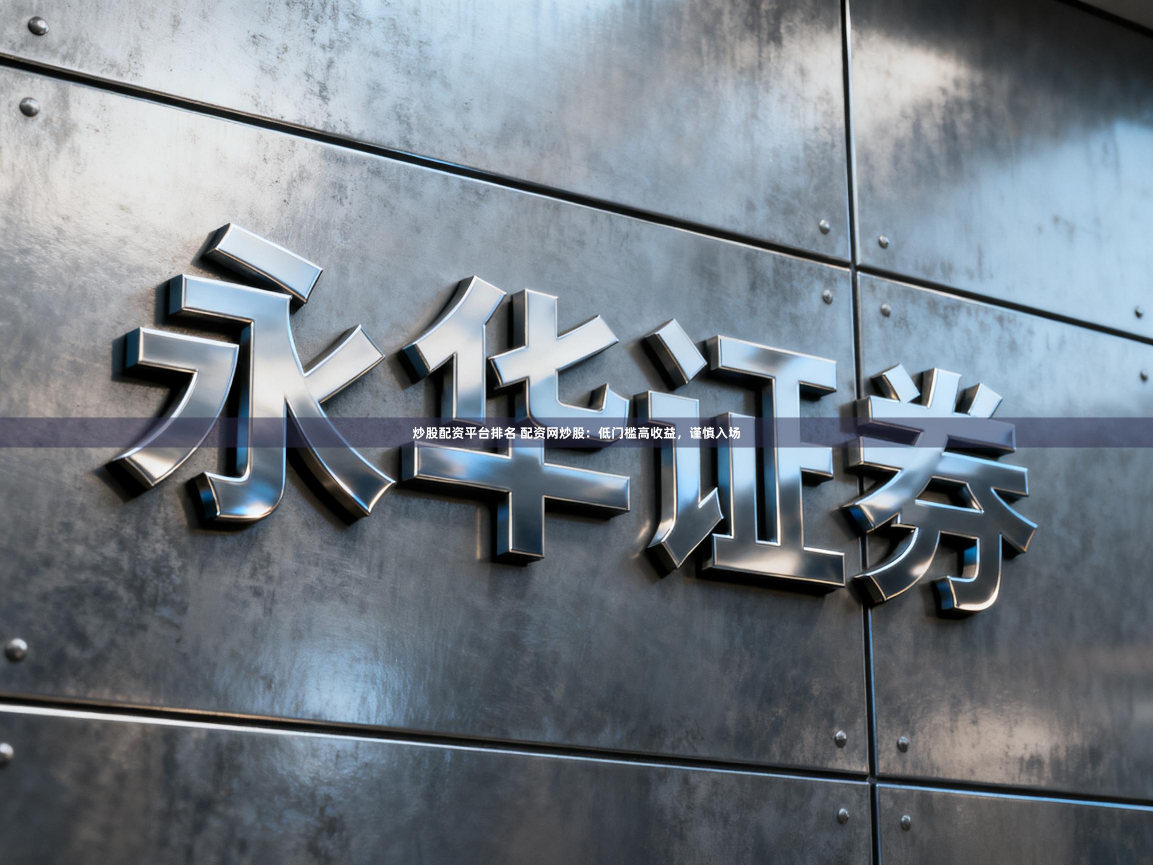 炒股配资平台排名 配资网炒股：低门槛高收益，谨慎入场